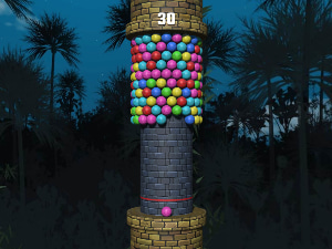 Башня из пузырей 3D